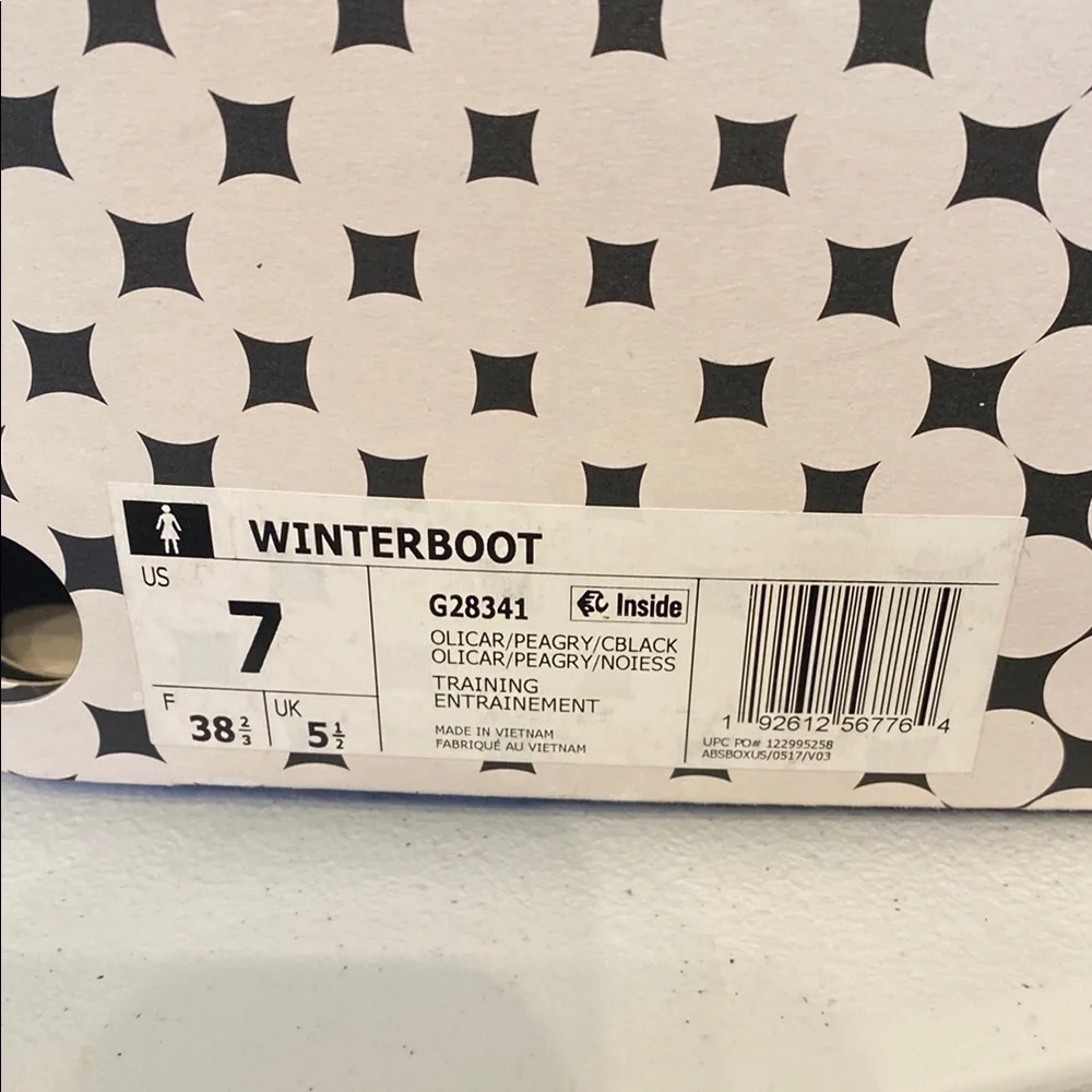 Adidas by Stella McCartney Olive Green Strap Winter Boots
